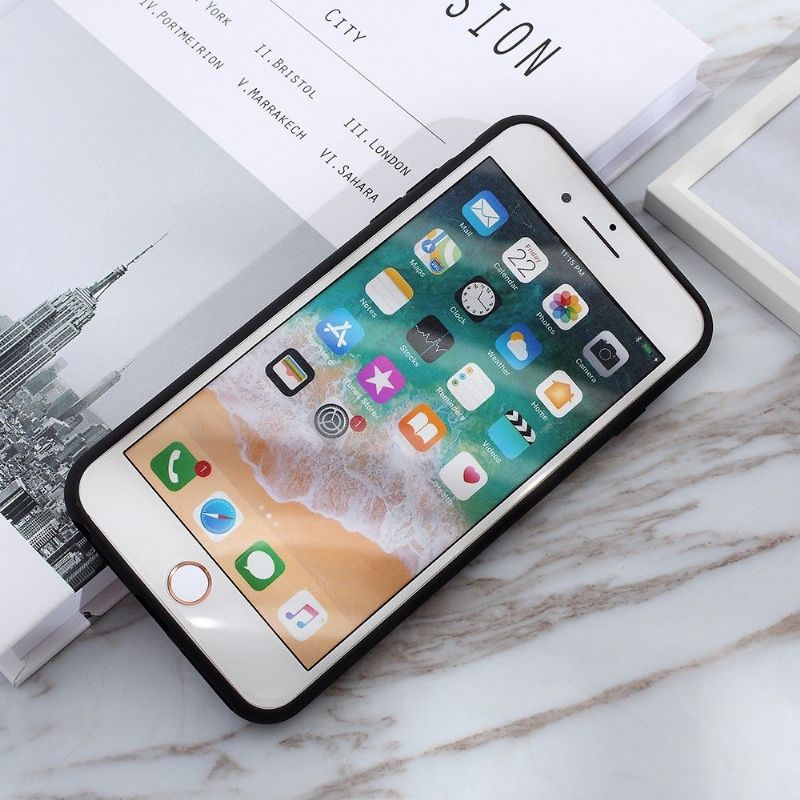 Kryty Na Mobil Na iPhone 8 Plus / 7 Plus Čirý Se Zadním Krytem Objektivu