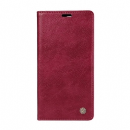 Kožené Pouzdro Folio Xiaomi 14 Ultra Vintage Styl Yikatu