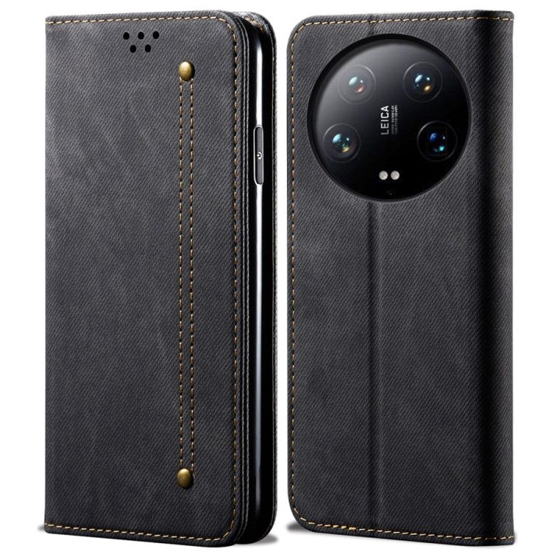Kožené Pouzdro Xiaomi 14 Ultra Látka