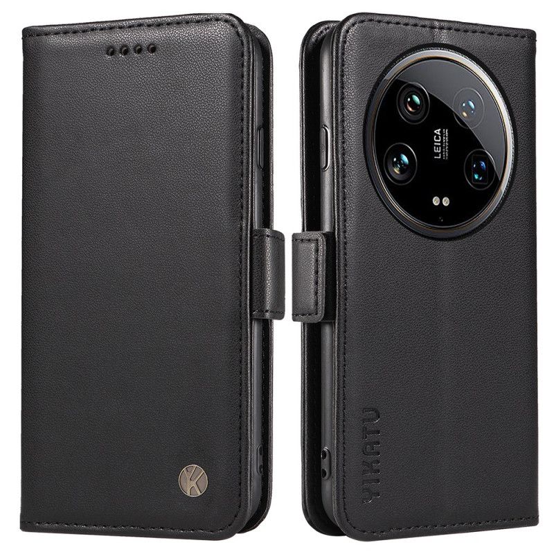 Peněženková Pouzdra Xiaomi 14 Ultra Kryty Na Mobil Klasické Yikatu
