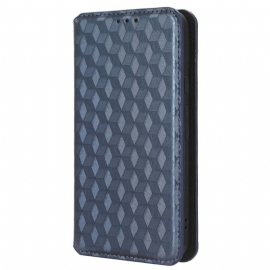 Kožené Pouzdro Folio Google Pixel 8 Kostky