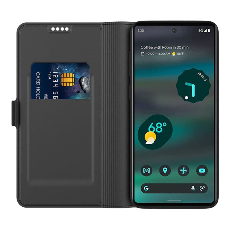 Kožený Kryt Na Google Pixel 8 Velmi Jemné