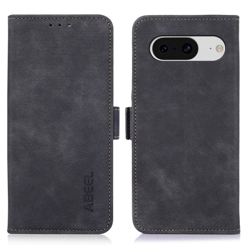 Peněženková Pouzdra Google Pixel 8 Kryty Na Mobil Styl Abeel Suede