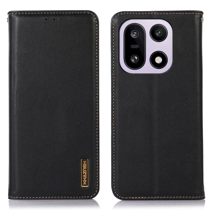 Kožené Pouzdro Folio Oneplus 15 Kůže Khazneh