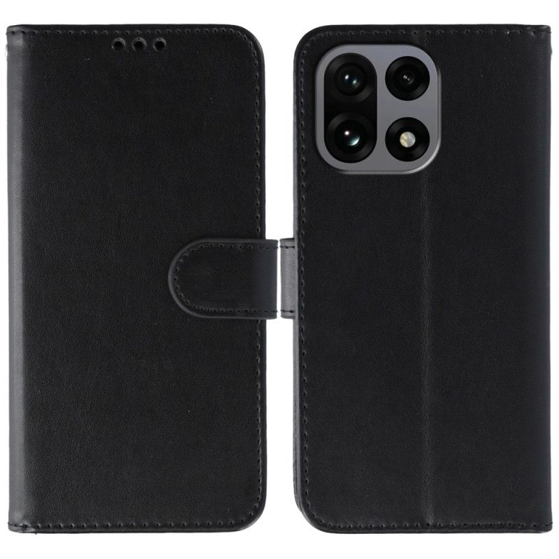 Kožený Kryt Oneplus 15 Bez Límečku Umělá Kůže