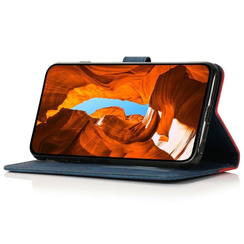 Kožený Kryt Oneplus 15 Dvoubarevný Design