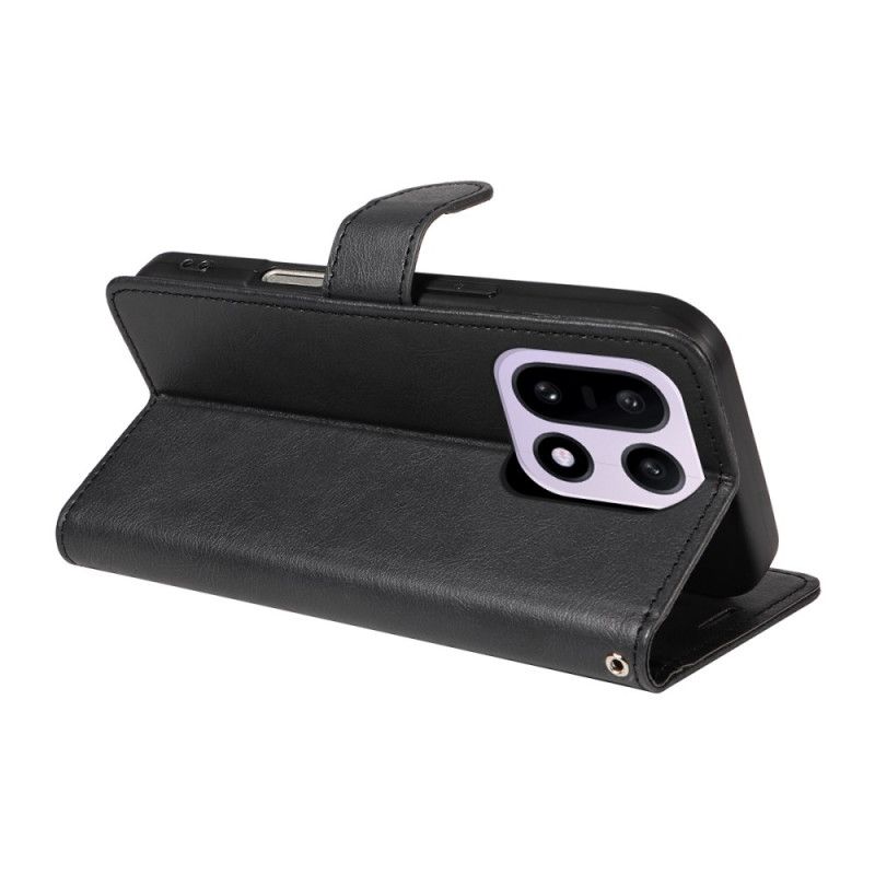 Kožený Kryt Oneplus 15 Jednoduchá Umělá Kůže