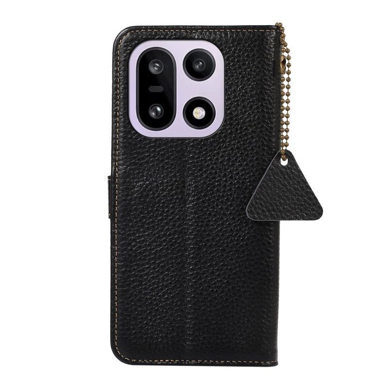 Kožený Kryt Oneplus 15 Kůže S Rfid Ochranou