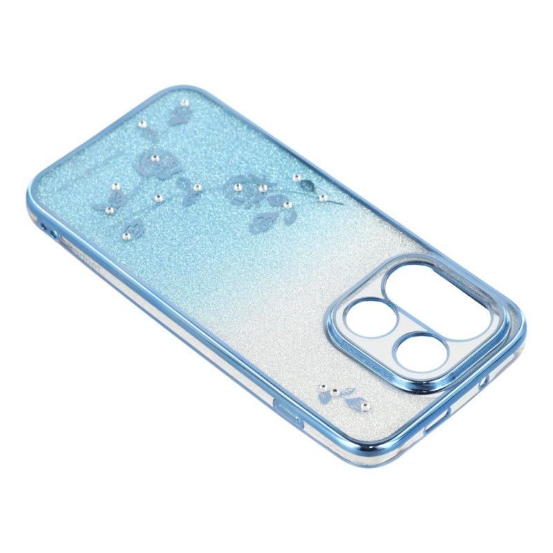 Kryt Na Oneplus 15 Květinový Vzor Se Šňůrkami