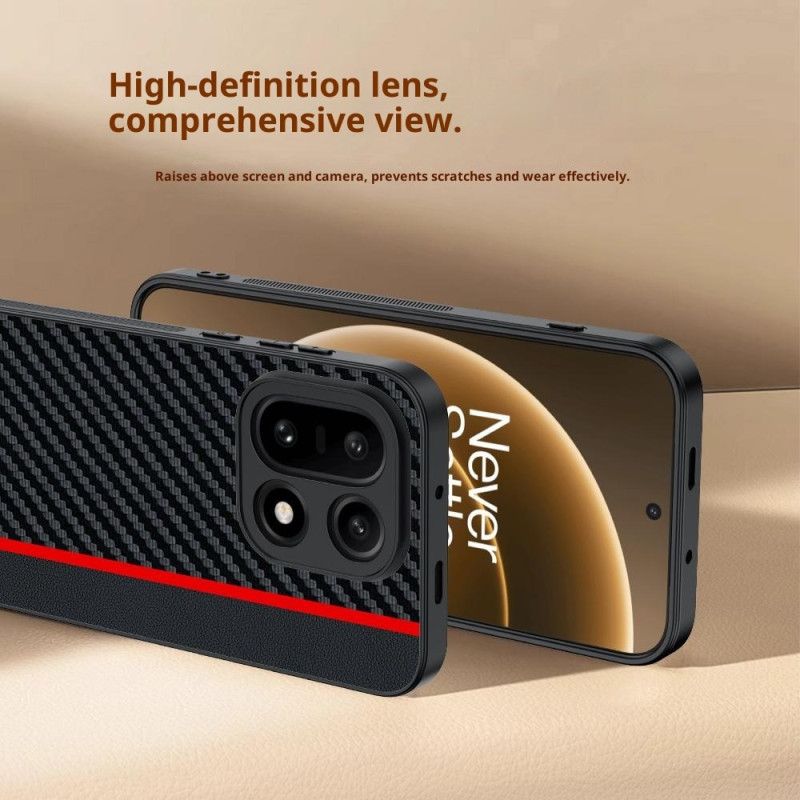 Kryt Oneplus 15 Textura Uhlíkových Vláken