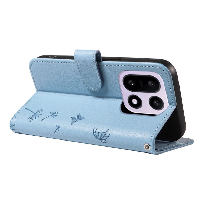 Peněženková Pouzdra Oneplus 15 Řemínek S Pampeliškou