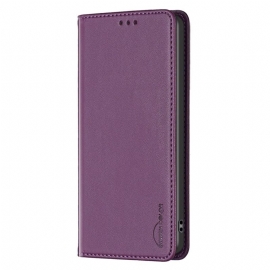 Kožené Pouzdro Folio Na Xiaomi Redmi Note 13 Pro 4g Klasická Barva Binfen