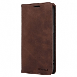 Kožené Pouzdro Folio Xiaomi Redmi Note 13 Pro 4g Betopnice