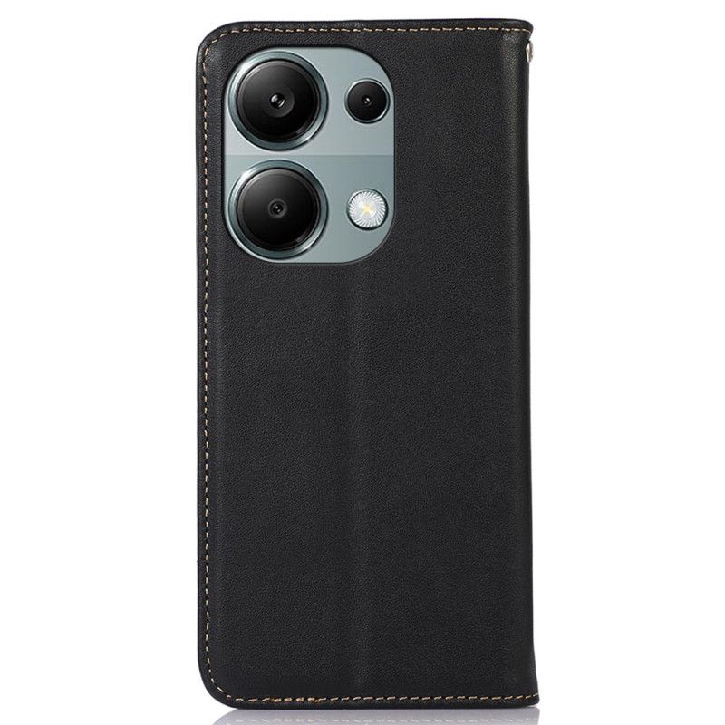 Kožené Pouzdro Folio Xiaomi Redmi Note 13 Pro 4g Khazneh Kůže
