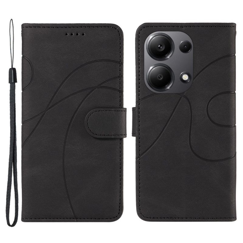 Kožený Kryt Na Xiaomi Redmi Note 13 Pro 4g Vlnovky