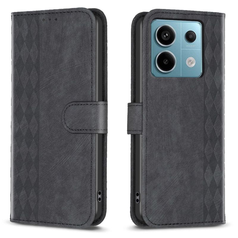 Kožený Kryt Xiaomi Redmi Note 13 Pro 4g Diamantový Vlys