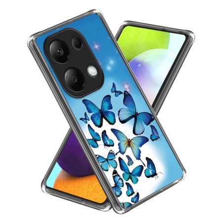 Kryt Xiaomi Redmi Note 13 Pro 4g Kryty Na Mobil Modrí Motýli