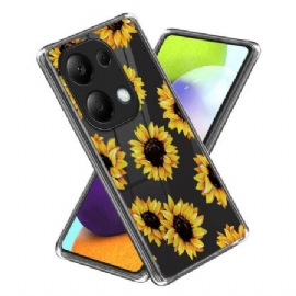 Kryt Xiaomi Redmi Note 13 Pro 4g Kryty Na Mobil Slunečnicový Vzor