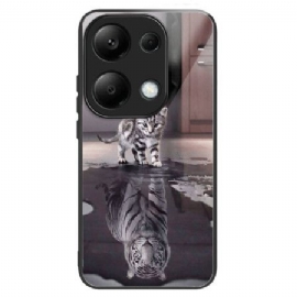 Kryt Xiaomi Redmi Note 13 Pro 4g Kryty Na Mobil Tvrzené Sklo Malé Kotě