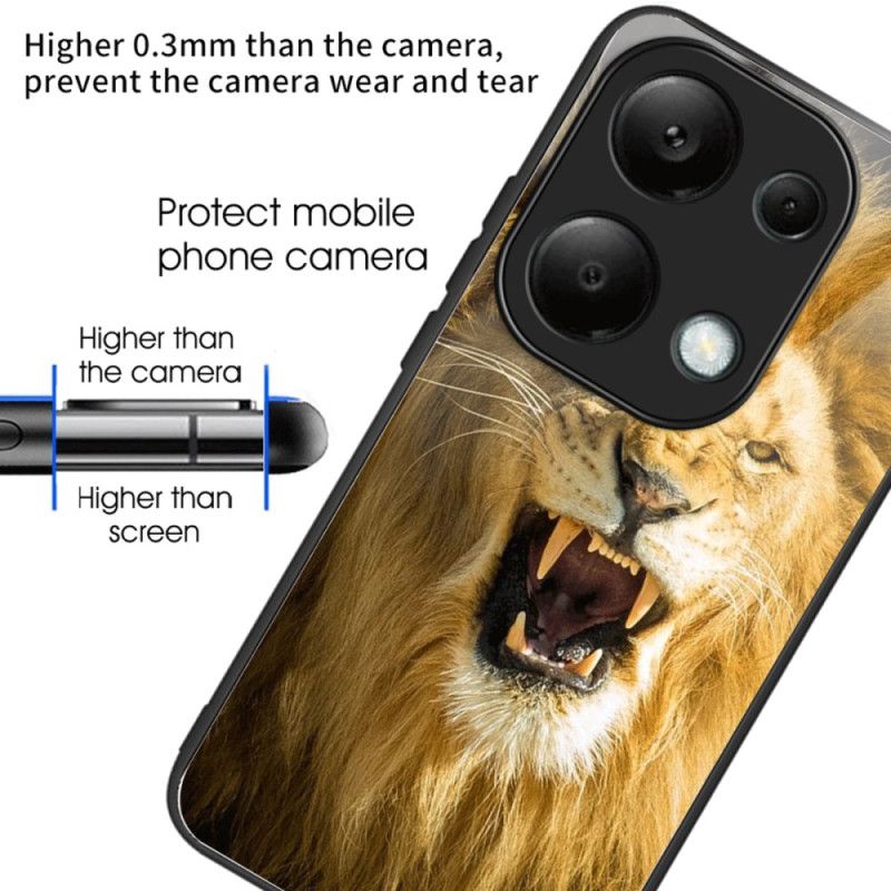 Kryt Xiaomi Redmi Note 13 Pro 4g Lví Tvrzené Sklo