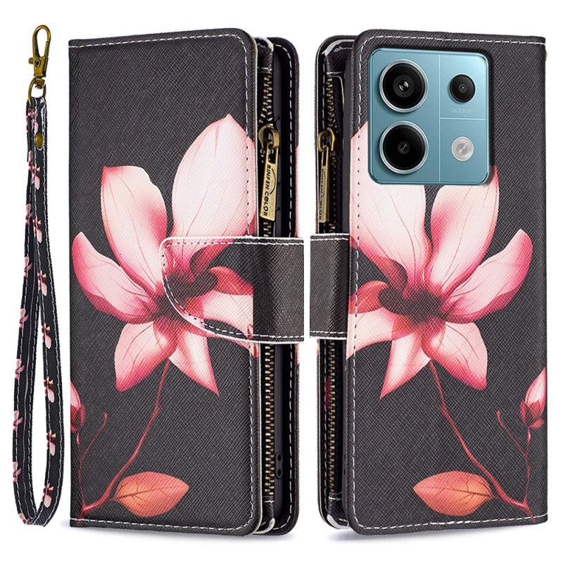 Peněženková Pouzdra Xiaomi Redmi Note 13 Pro 4g Peněženka Lotus Strap