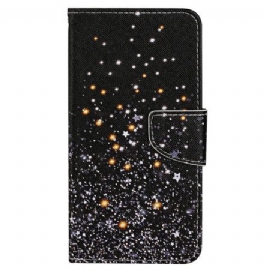 Peněženková Pouzdra Xiaomi Redmi Note 13 Pro 4g Zlomené Hvězdy S Popruhem