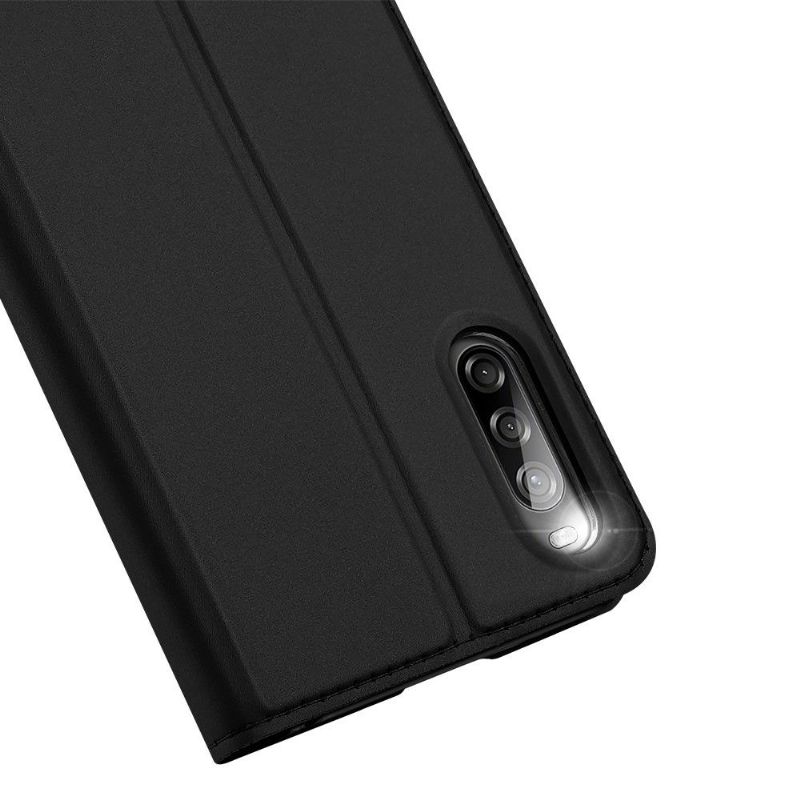 Flipové Pouzdro Na Sony Xperia L4 Saténový Povlak