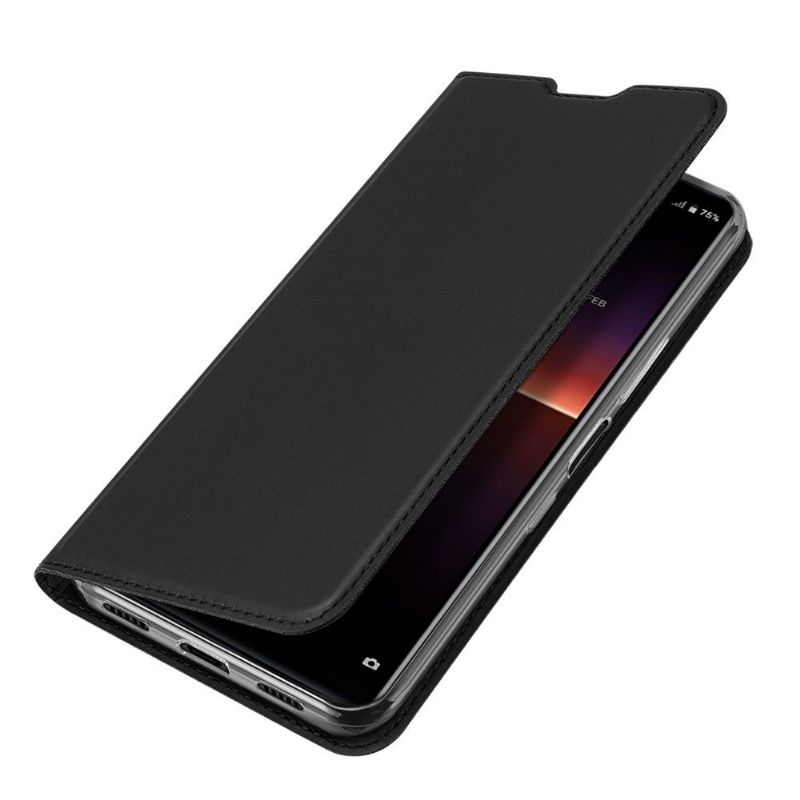 Flipové Pouzdro Na Sony Xperia L4 Saténový Povlak