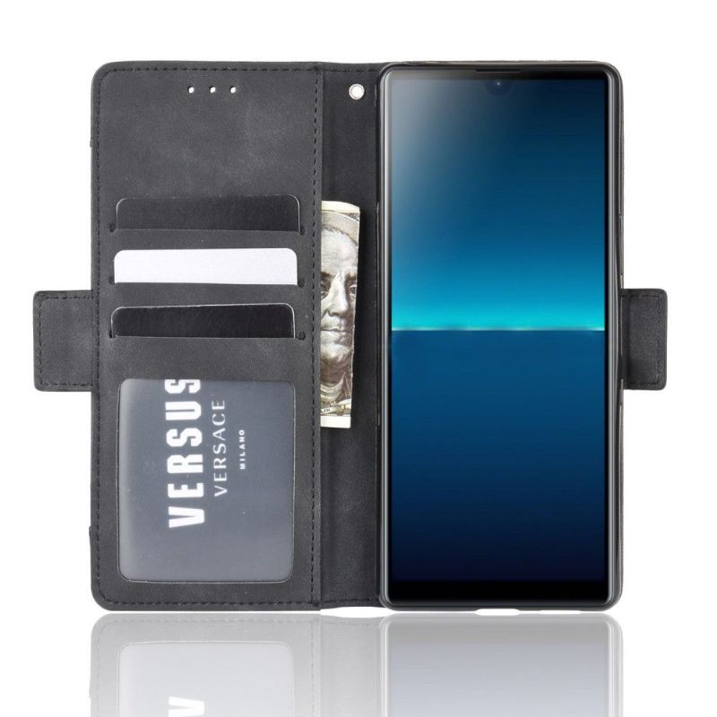 Kožené Pouzdro Na Sony Xperia L4 Premium S Držitelem Karty