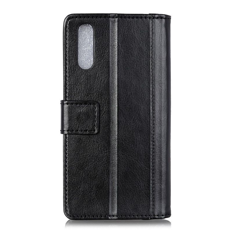 Pouzdra Na Sony Xperia L4 Flipové Pouzdro Prémiové S Nýty