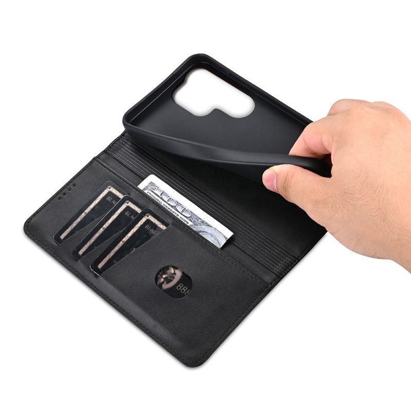 Kožené Pouzdro Folio Samsung Galaxy S25 Ultra 5g Azns