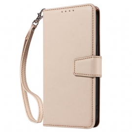 Kožený Kryt Na Samsung Galaxy S25 Ultra 5g Kožená Peněženka S Rfid Popruhem