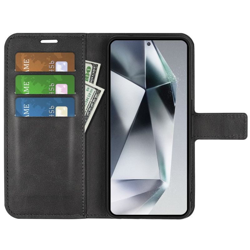 Kožený Kryt Samsung Galaxy S25 Ultra 5g Kožený Styl