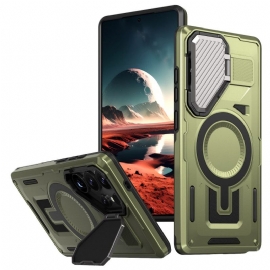 Kryt Na Samsung Galaxy S25 Ultra 5g Metalický Efekt S Krytem Objektivu A Stojánkem