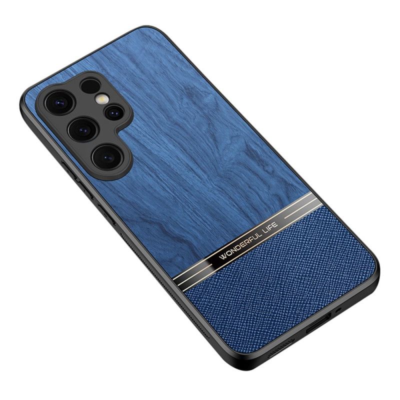 Kryt Na Samsung Galaxy S25 Ultra 5g Textura Dřeva