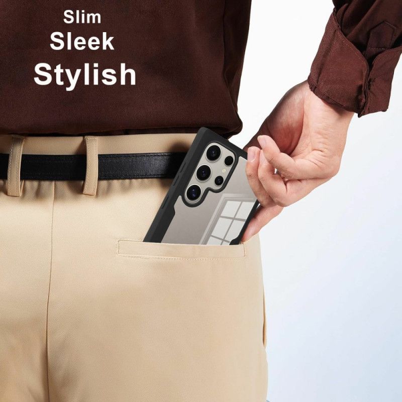 Kryt Na Samsung Galaxy S25 Ultra 5g Vestavěná Ochranná Fólie Na Displej