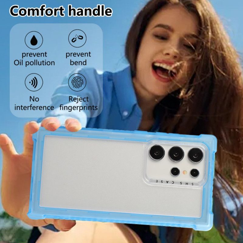 Kryt Na Samsung Galaxy S25 Ultra 5g Zesílený Silikonový Rám