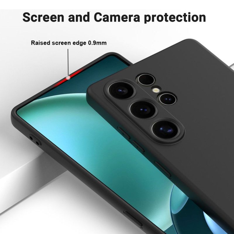 Kryt Na Samsung Galaxy S25 Ultra 5g Řemínek Z Tekutého Silikonu