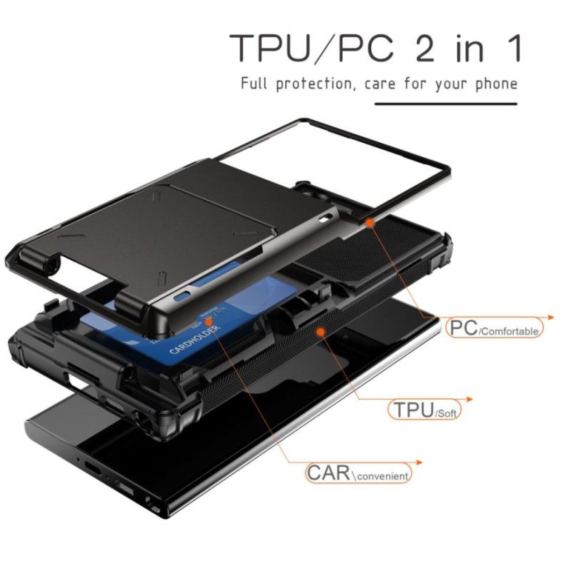Kryt Samsung Galaxy S25 Ultra 5g Flipový Držák Na Karty