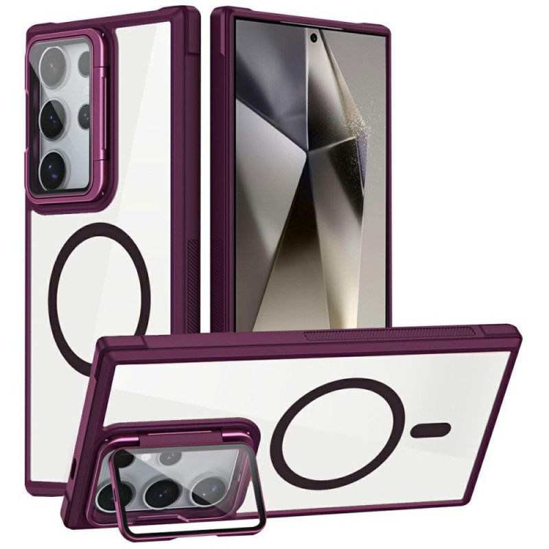 Kryt Samsung Galaxy S25 Ultra 5g Kompatibilní S Magsafe S Vestavěným Stojánkem