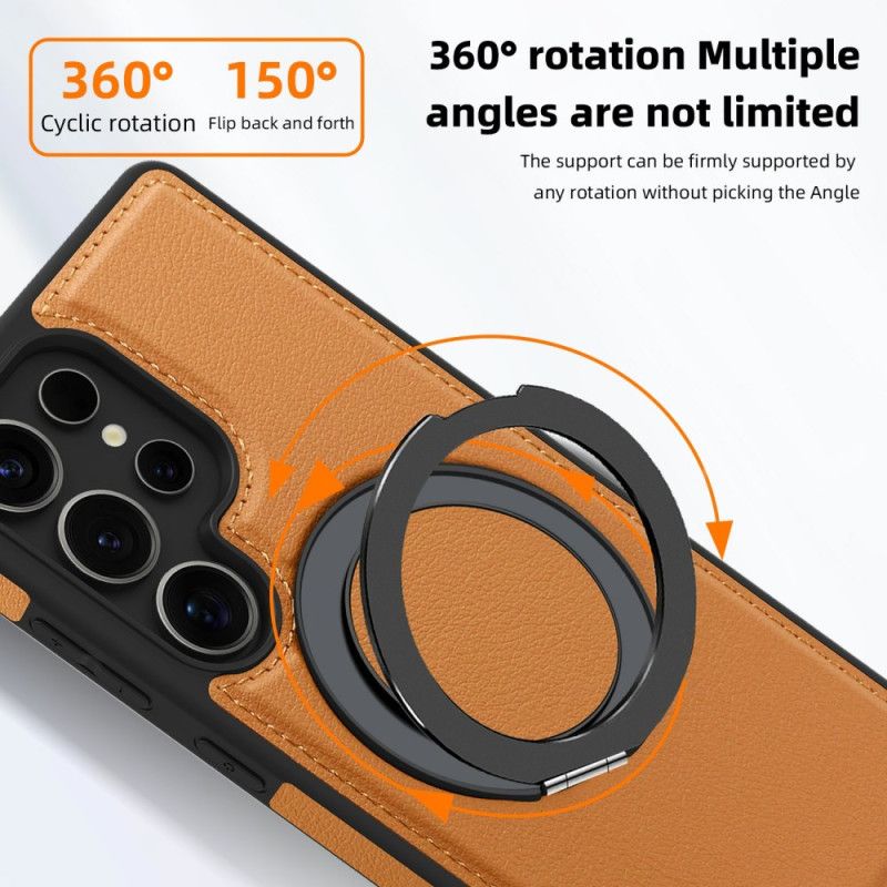 Kryt Samsung Galaxy S25 Ultra 5g Kryty Na Mobil Magnetická S Otočným Stojánkem