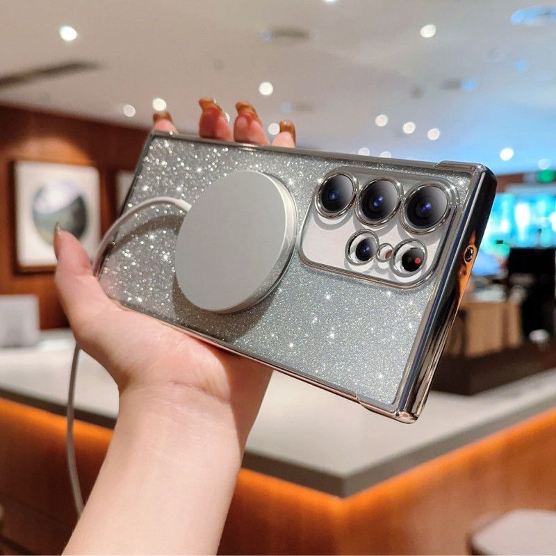 Kryt Samsung Galaxy S25 Ultra 5g Kryty Na Mobil Třpytivé Kompatibilní S Magsafe