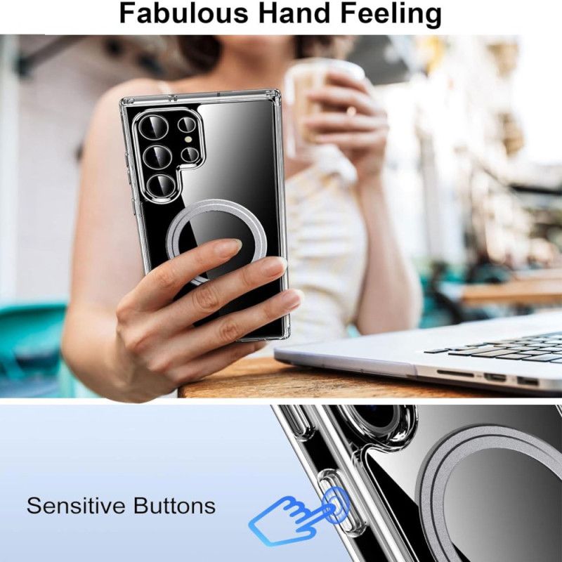 Kryt Samsung Galaxy S25 Ultra 5g Ochranné Pouzdro Kompatibilní S Magsafe