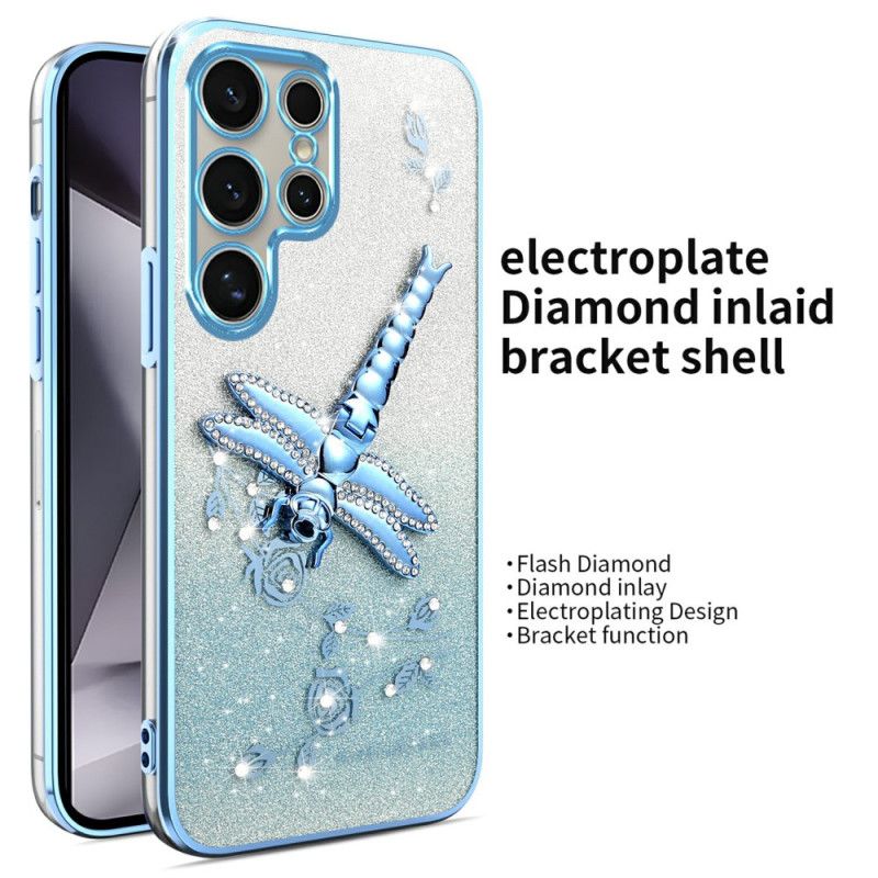 Kryt Samsung Galaxy S25 Ultra 5g Stojan S Vážkou