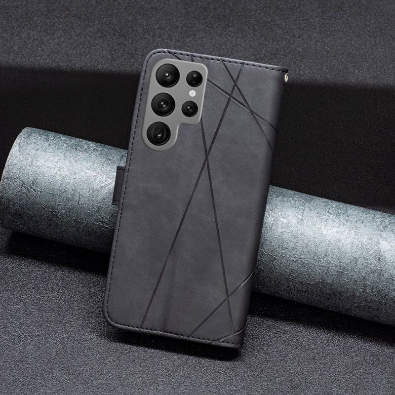 Peněženková Pouzdra Samsung Galaxy S25 Ultra 5g Geometrie Binfen Color