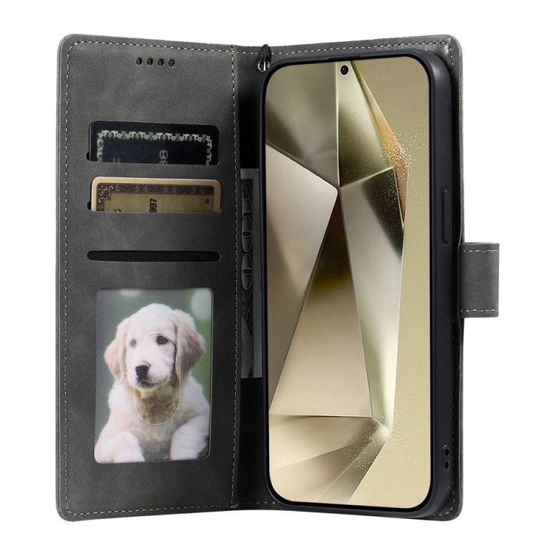 Peněženková Pouzdra Samsung Galaxy S25 Ultra 5g Kryty Na Mobil Mandala S Efektem Semiše