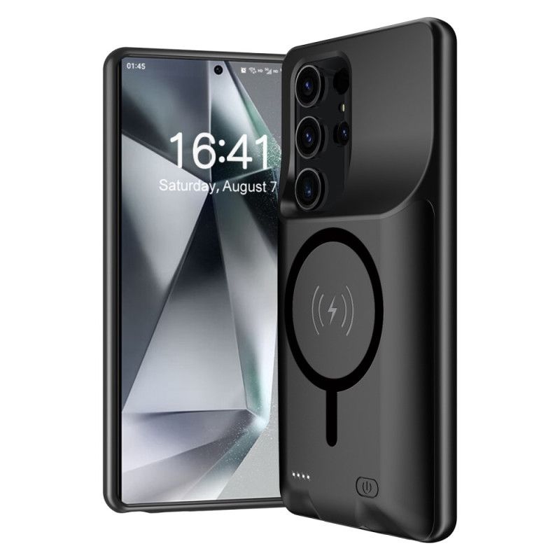 Pouzdro S Baterií 10 000mah Pro Samsung Galaxy S25 Ultra Externí Nabíječka S Magnetickým Uchycením