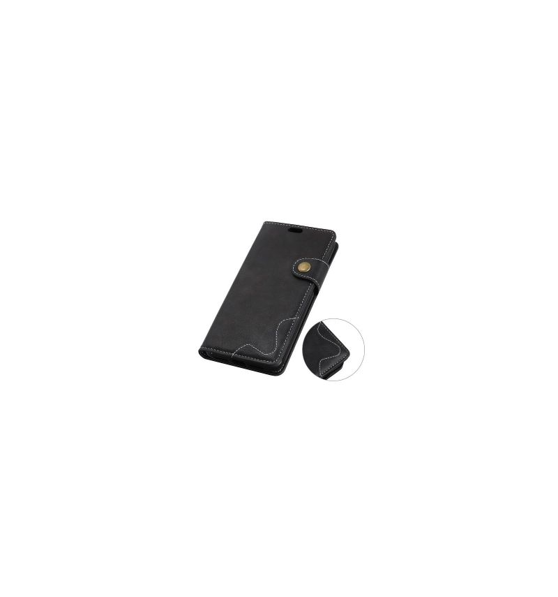 Flipové Pouzdro Na Sony Xperia 10 Švy Ve Tvaru S