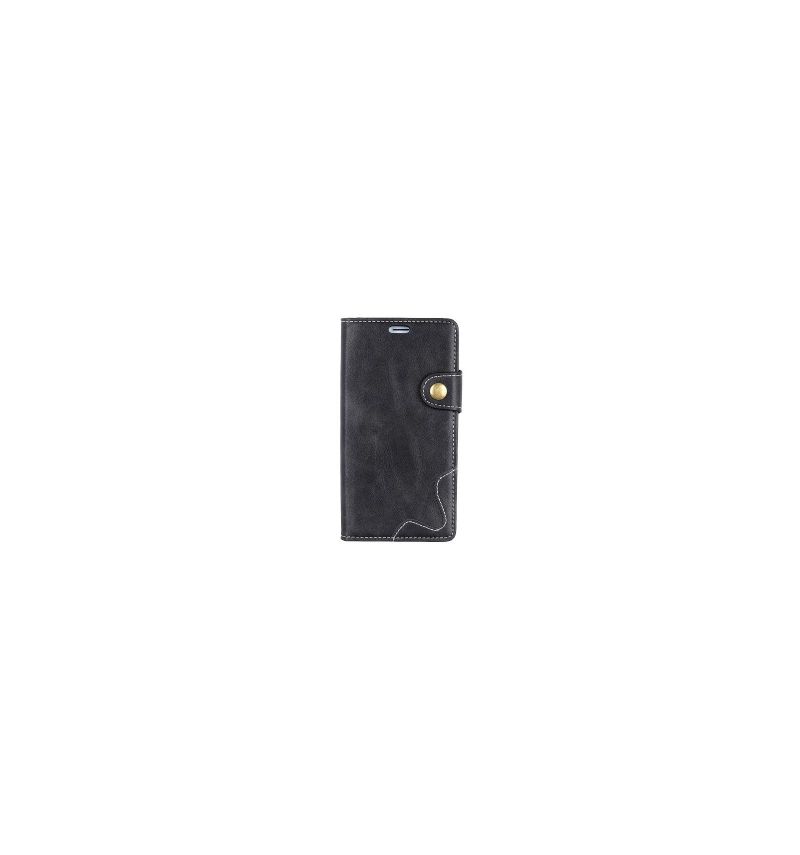 Flipové Pouzdro Na Sony Xperia 10 Švy Ve Tvaru S
