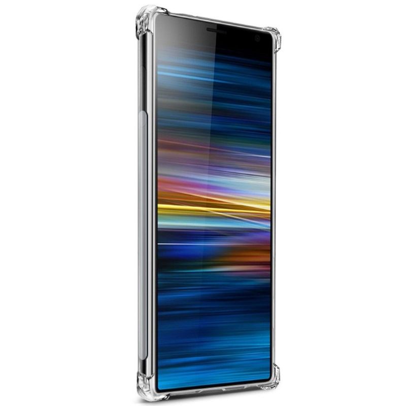 Kryt Na Sony Xperia 10 Transparentní + Ochranná Fólie